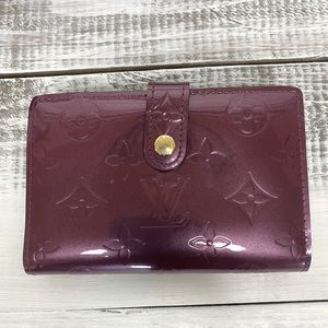 Louis Vuitton Purple Vernis French Wallet